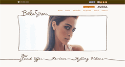 Desktop Screenshot of bellasirenasalon.com